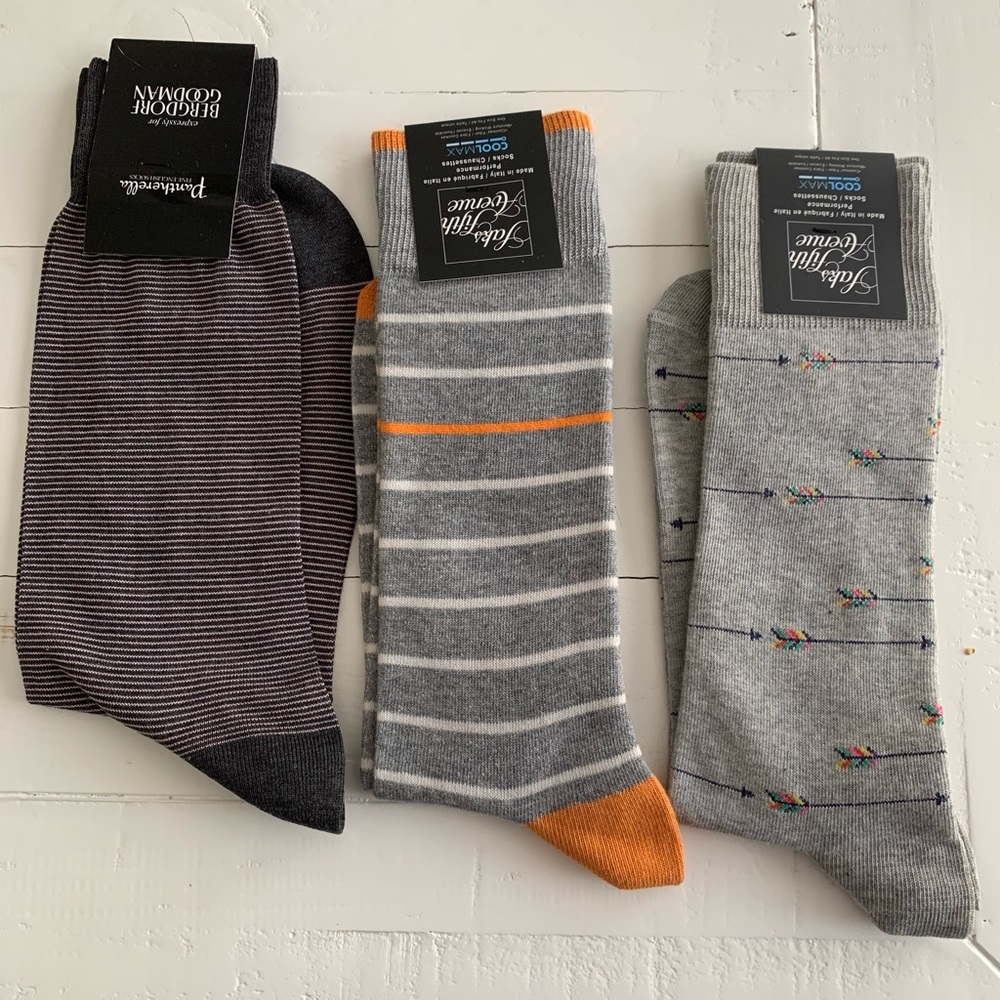 Lot of 3 pairs of socks, NEW